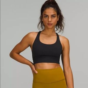 Lululemon Energy Longline Bra Black Size 4